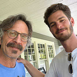Marc Maron and Andrew Garfield